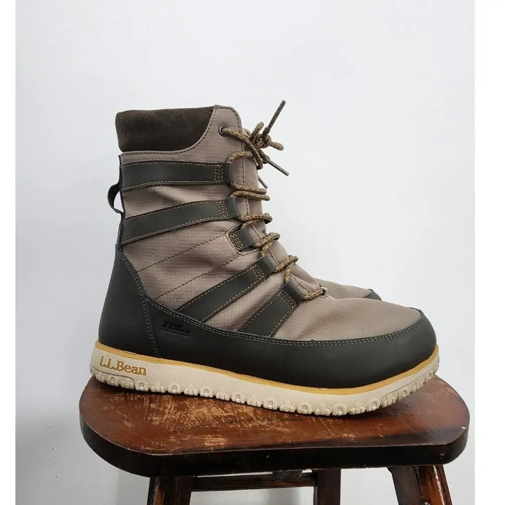 L.L. Bean Men's Waterproof Light Weight Camping Hiking Boots Size 9.5‎